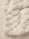 Manta throw HVIDBLOMME 150x200 pelo beige Manta throw HVIDBLOMME 150x200 pelo beige