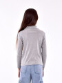 POLERA SEATTLE GRIS MELANGE M