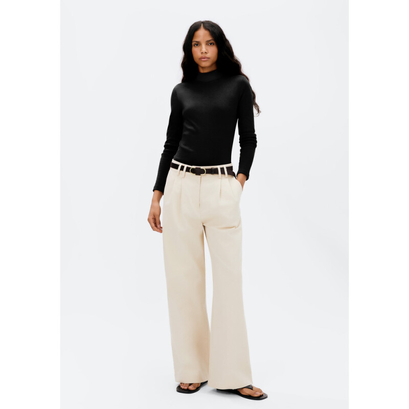 BLUSA ML FEM PRETO ESCURO