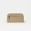 Billetera Denisse en cuero graneado Taupe