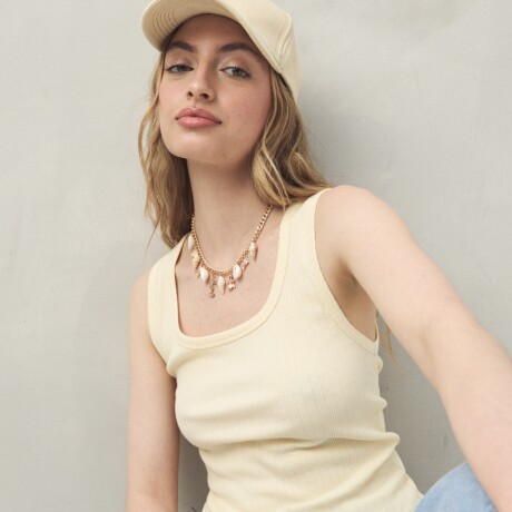 TOP EMILIO AMARILLO PASTEL