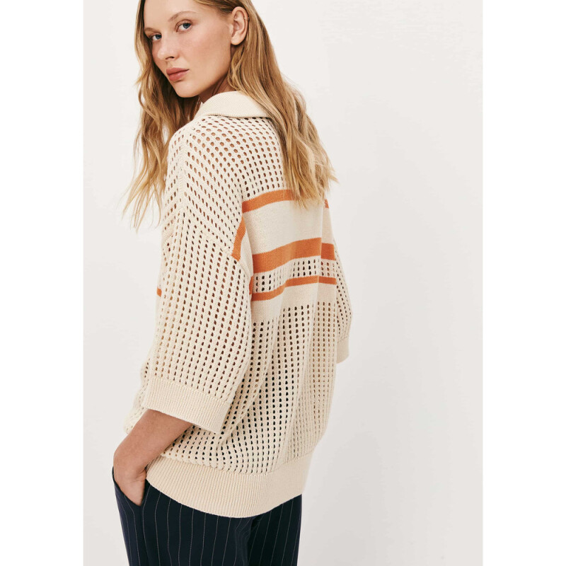 CAMISA POLO MM FEM CAQUI CLARO