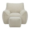 SILLON PUFF C/POSA PIE 105X100X70CM Unica