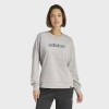 Buzo Adidas Essentials Big Linear French Terry Gris