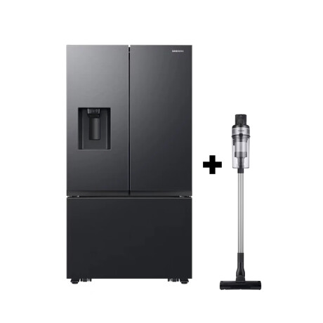 Heladera Samsung French Door 690L Negra con SpaceMax, Doble Fábrica de Hielo y Dispensador RF32CG5410B1 + Aspiradora de regalo Heladera Samsung French Door 690L Negra con SpaceMax, Doble Fábrica de Hielo y Dispensador RF32CG5410B1 + Aspiradora de regalo