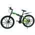 Bicicleta JJFH Rod 26 Doble Suspensión Plegable Freno Disco Color Verde