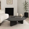 MESA DE CENTRO PEANUT NEGRO - UNICO