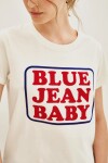 Remera Blue Baby Crudo