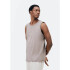 CAMISETA REGATA MASC BEGE