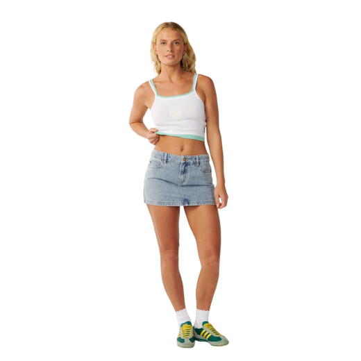 Musculosa Rip Curl Bossa Nova Layered - Blanco Musculosa Rip Curl Bossa Nova Layered - Blanco