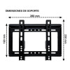 Soporte Fijo Tv Lcd Led 14, 24, 32, 40,42 Pulgadas Soporte Fijo Tv Lcd Led 14, 24, 32, 40,42 Pulgadas