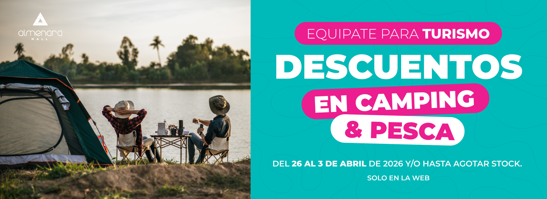 Camping y pesca