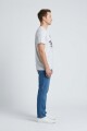 Camiseta estampada Ballena GRIS MELANGE