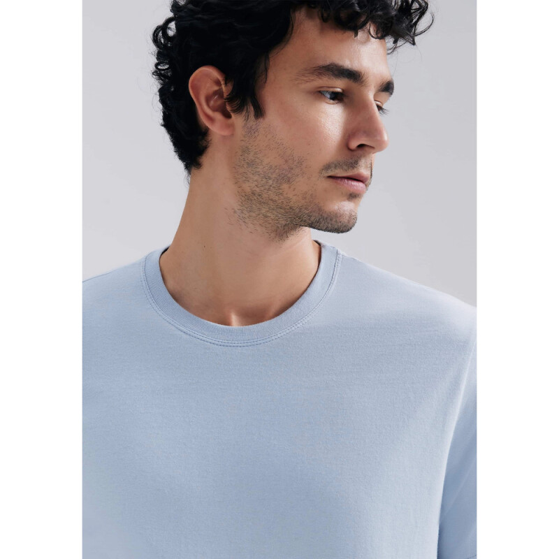 CAMISETA MM MASC AZUL CLARO