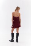 Vestido Calypso Bordó