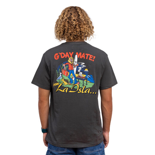 Remera Critical Slide La Isla Mate - Negro Remera Critical Slide La Isla Mate - Negro