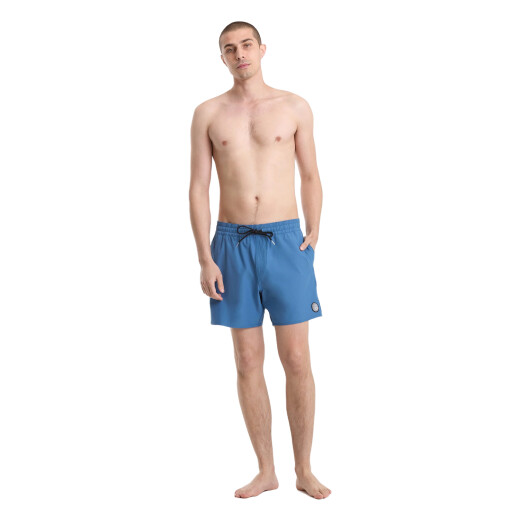 Short Volcom ABG LIDO SOLID TRUNK 16 - Azul Short Volcom ABG LIDO SOLID TRUNK 16 - Azul