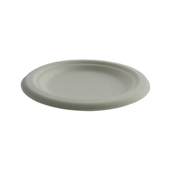 PLATO NATURALS REDONDO 15,5 CM 50PQX20UN CJX1000UN BLANCO