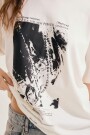 REMERA PEARLS Blanco