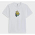 THROUGH THE PATCH TEE YELLOW WHITE