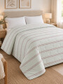 COLCHA 2 PLAZAS 200X230CM BEIGE