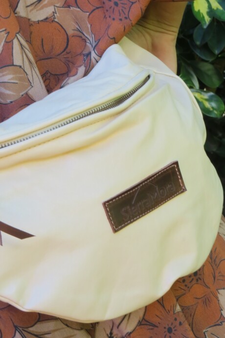 Leather Fanny Pack Avellana