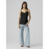 VMHONEY LACE SINGLET WVN GA BLACK