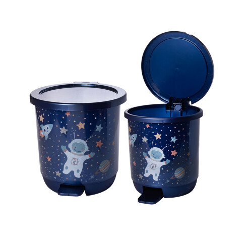 Basurero Infantil con Pedal 6,5 L Astronauta