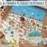Alfombra Plegable Para Bebes Niños Reversible Antigolpes IMBACK Color Blanco Alfombra Plegable Para Bebes Niños Reversible Antigolpes IMBACK Color Blanco