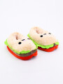 PANTUFLA KIDS SANDWHICH MARRON