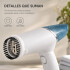 Plancha Vapor Vertical Goldtech VaporPlus Plegable 1000W Blanco