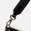 Bandolera The Circle en cuero charol Negro