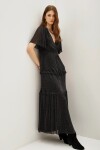 Vestido Frills Studs Negro
