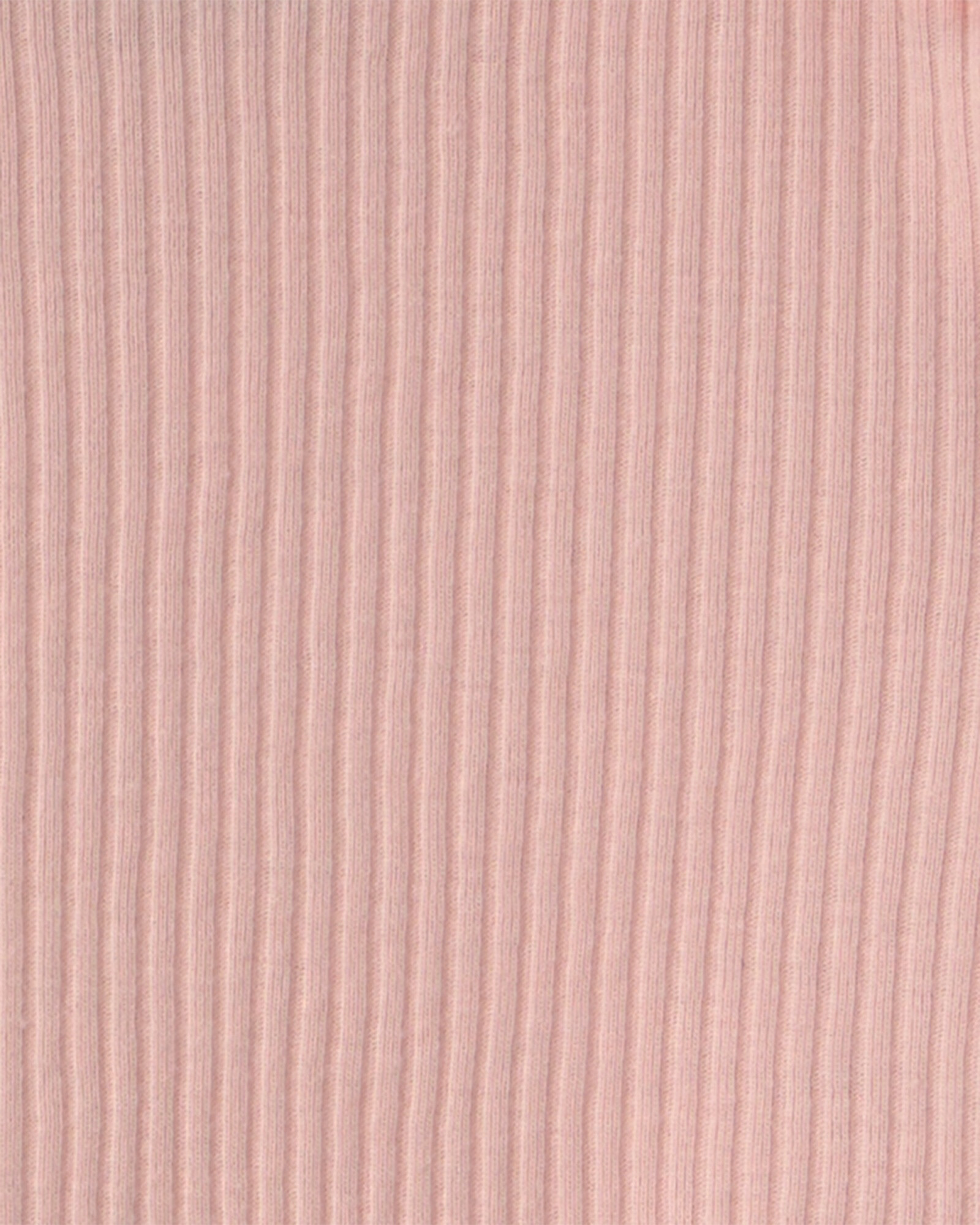 Set cuatro piezas de algodón, dos pantalones y dos bodies manga larga, rosa y crema, diseño floral Sin color