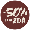 50% OFF EN LA 2DA PRENDA