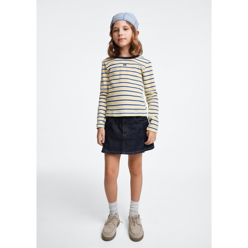 BLUSA ML FEM BEGE CLARO