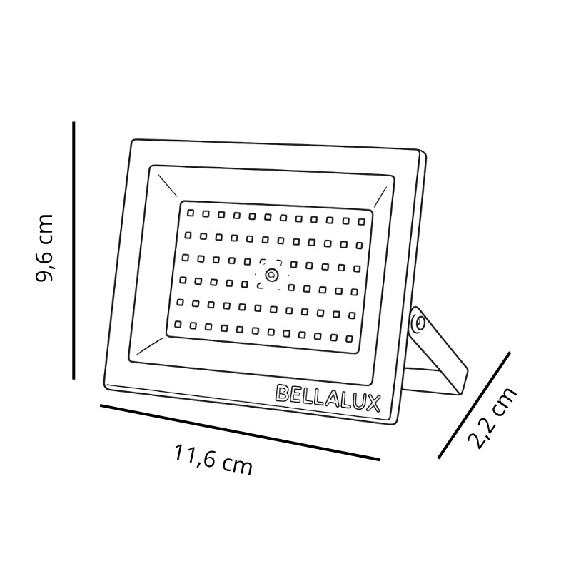 FOCO LED BELLALUX G6 50W Foco LED BELLALUX G6 50W Luz Calida