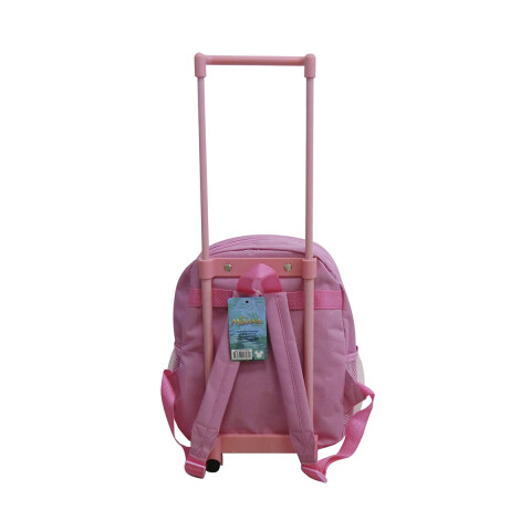 Mochila Infantil Moana con Carro 30 x 24 cm SALMON
