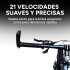 Bicicleta Kajla Montaña Mtb Rod 26 Frenos De Disco 21 Veloc Color Gris
