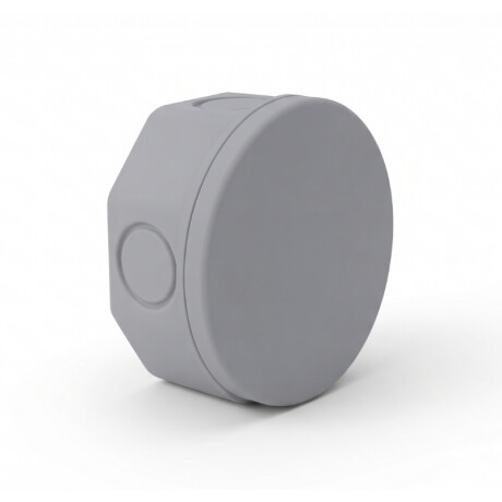 CAJA ESTANCO EXTERIOR Caja Estanco Exterior Redonda 8X5 cm IP44 Gris