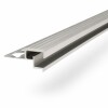 Lumiere Protector Escalera Led Grada 10mm x 2,5m Cromo Mate Lumiere Protector Escalera Led Grada 10mm X 2,5m Cromo Mate