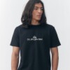 Remera Quiksilver Logo Negro