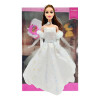 Muñeca Con Vestido De Fiesta Y Accesorios BLANCO