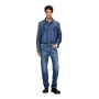 Camisa Para Hombre D-Simply Shirt Azul Marino