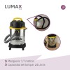 Aspiradora Industrial Lumax 2200w Acero Inox Aspira Sopla y Seca Aspiradora Industrial Lumax 2200w Acero Inox Aspira Sopla y Seca