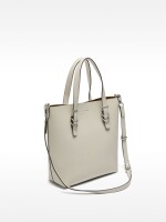 Bolso Tote Con Penduro crudo