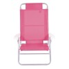 Reposera Silla Playa Reposera Aluminio Mor Summer - Color Rosa 6 Posiiciones Reposera Silla Playa Reposera Aluminio Mor Summer - Color Rosa 6 Posiiciones