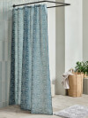 Cortina de ducha GOTTNE 180x200 azul Cortina de ducha GOTTNE 180x200 azul