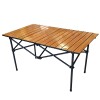Mesa Plegable Enrollable Marron