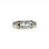 Anillo Varios-Plata y Oro-Piedra Zirconia-AN5133 conpiedra